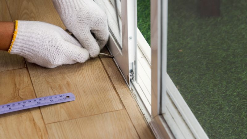 Patio Door Track Repair in Alpharetta, GA