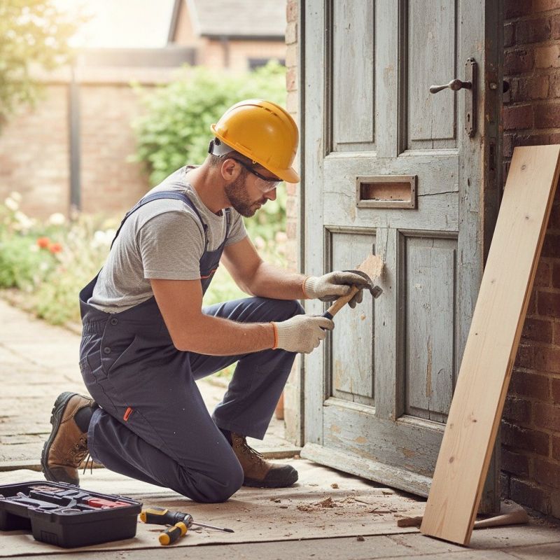 Porch Door Repair in Conroe, TX