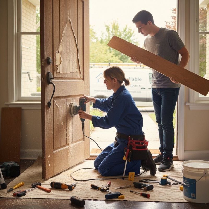 Entrance Door Repair in Kansas City, KS
