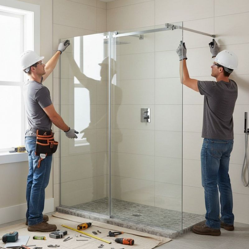 Glass Shower Door Replacement in Longmont, CO